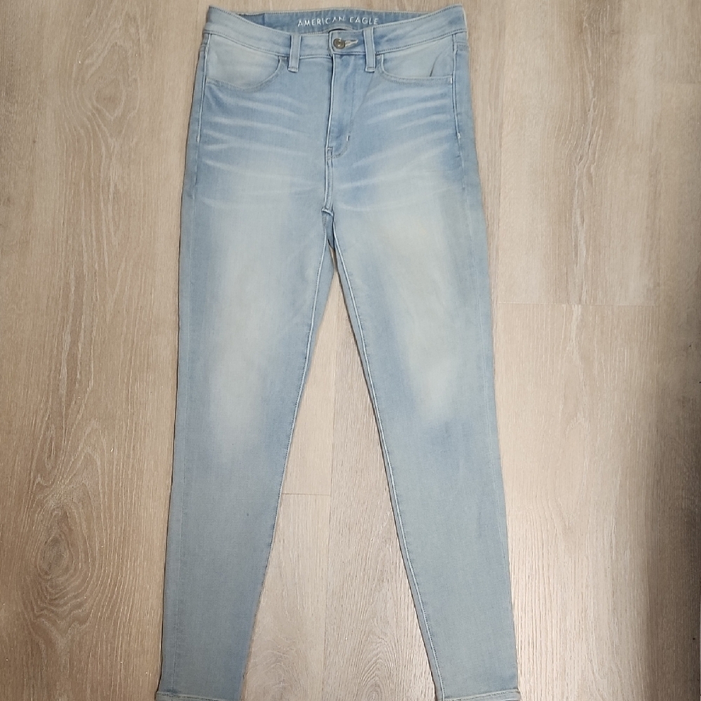 American Eagle Outfitters Blue Skinny Jeans